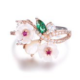 Angel Flowers Ring